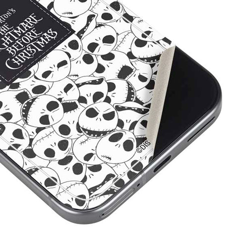 Disney The Nightmare Before Christmas Jack Skellington Pattern Pixel 9 Pro XL Skin